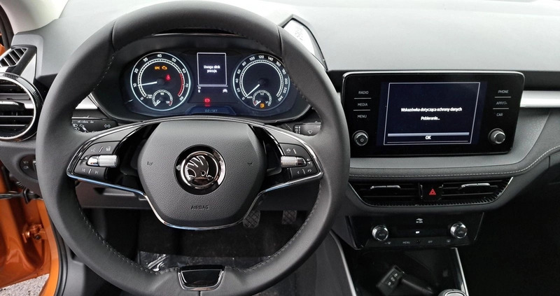 Skoda Fabia cena 89000 przebieg: 1, rok produkcji 2024 z Kozienice małe 596